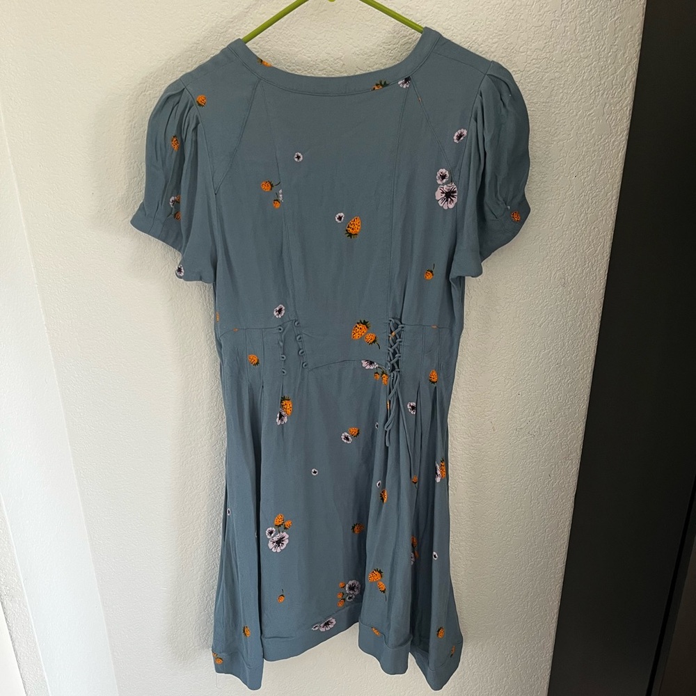 Free People Puff Sleeve Sundress - Picture 2 of 7